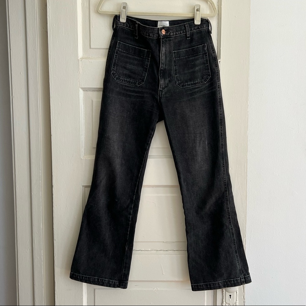 doen maritime jean washed black size 28
